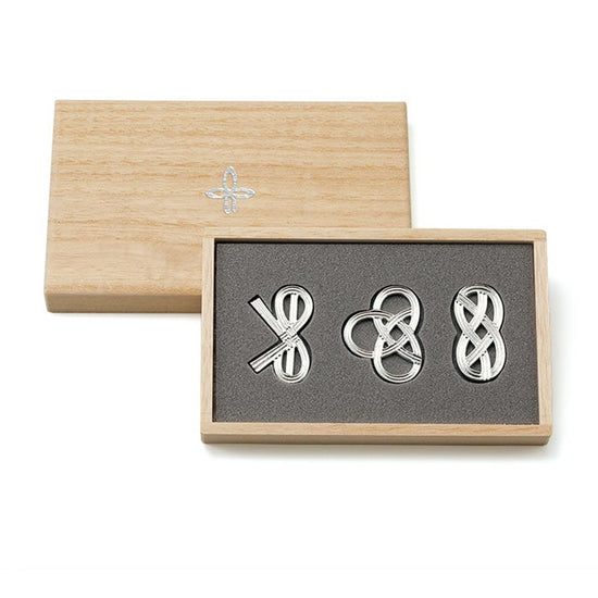 Nousaku Chopstick Rest Knot Set(Wooden Box)