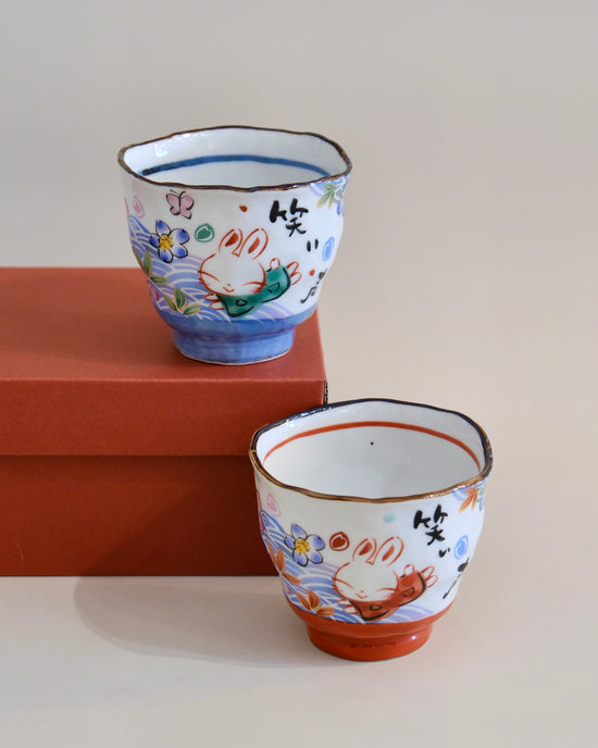 Yudachi 清流桜うさぎ Pair Free Cup (Gift Box)