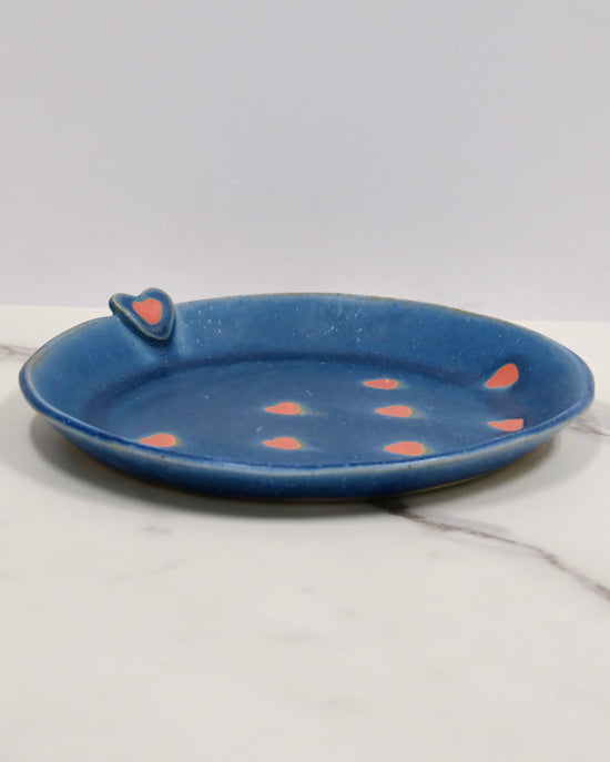 Artist Yu*Zu*Ki Blue/White Heart Series