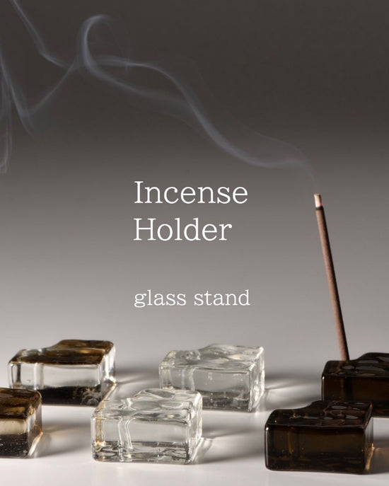 Kousaido Glass Incense Holder(Gift Box)