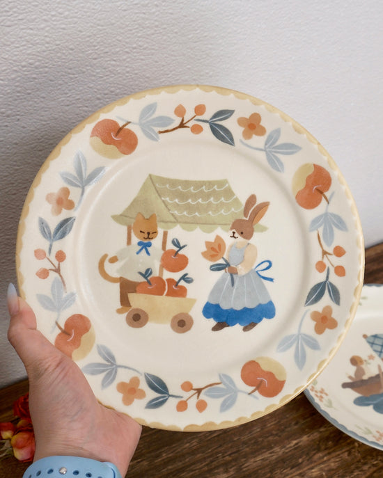 Artist 文鳥舎 21.5cm Round Plate