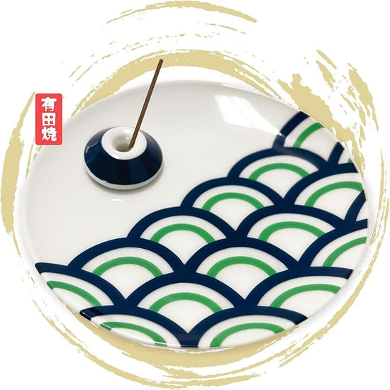 Kousaido Incense Holder Plate (Gift Box)