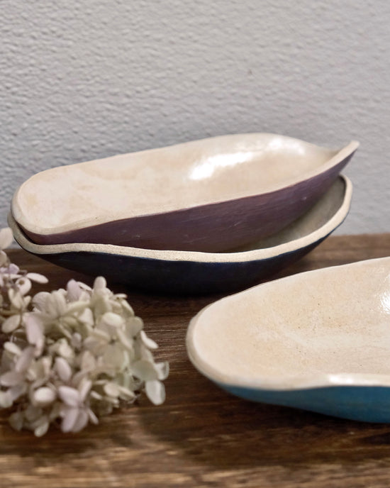 Artist 杉田真紀 24.5cm Leaf Plate