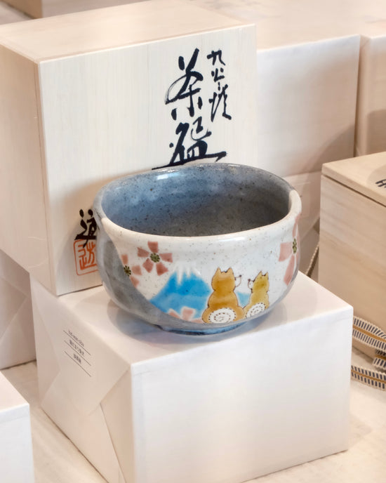 Kutani ware Matcha Bowl(Gift Box)