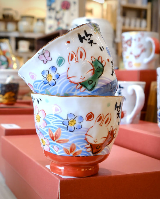 Yudachi 清流桜うさぎ Pair Free Cup (Gift Box)