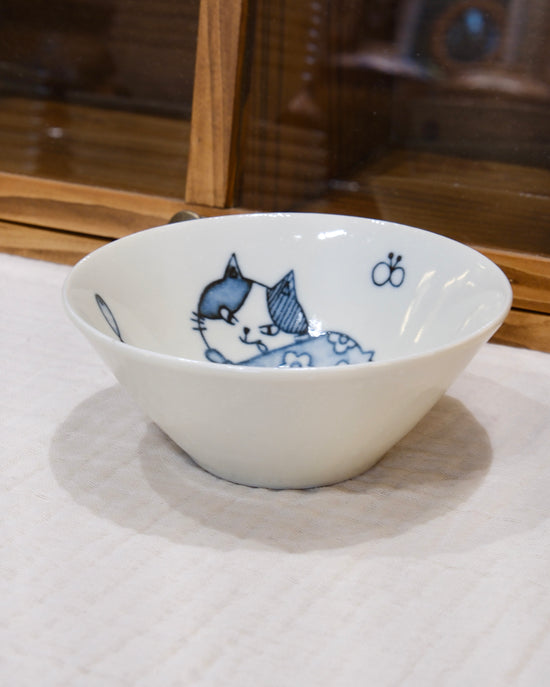 Kanesada Seito Cat 11cm Mini Bowl