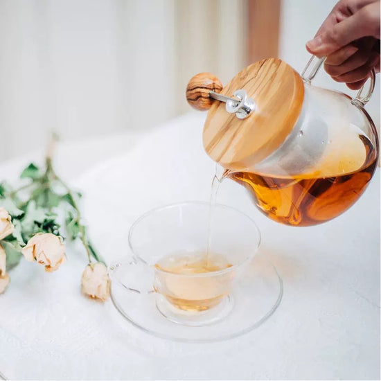 Hario Olive Wood Teapot 450ml/700ml(Gift Box)