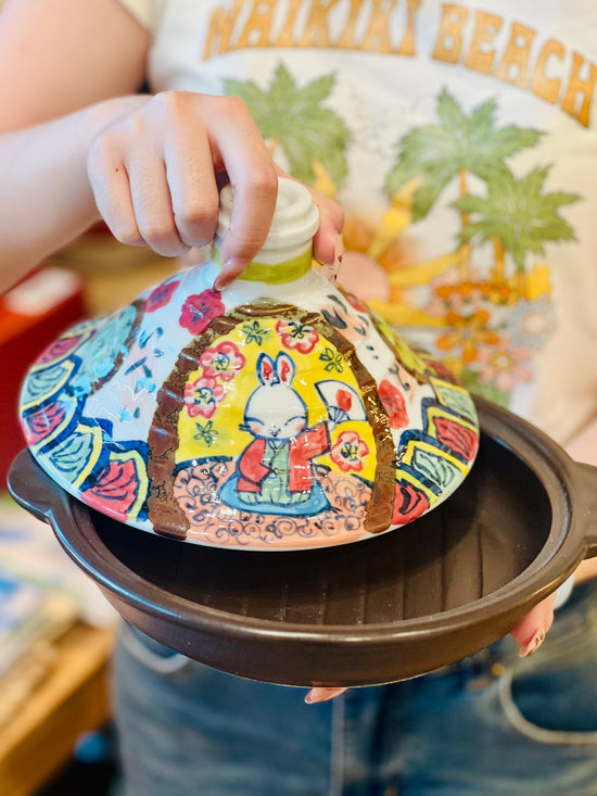 Yudachi Limited Tagine Pot Bunny (Gift Box)