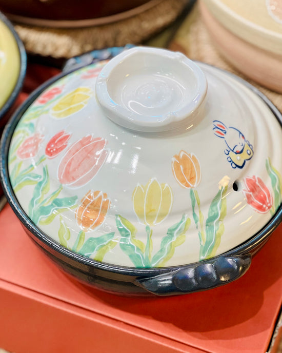 Yudachi Gama Flower Bunny 8size Pot(Gift Box)