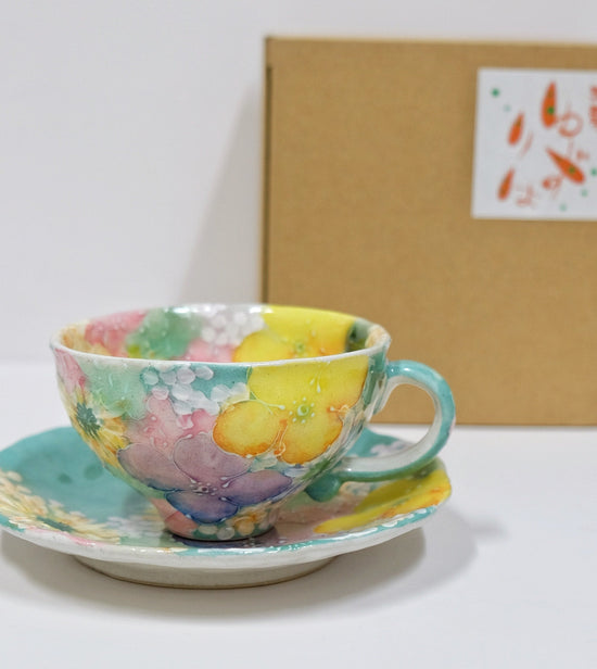 Yuzuriha Coffee cup Set 彩優花(Gift box)