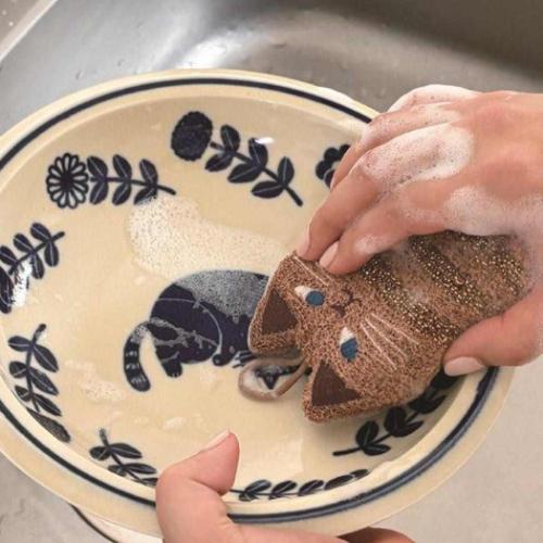 Japan Decole Kira Kira Cleaning Sponge