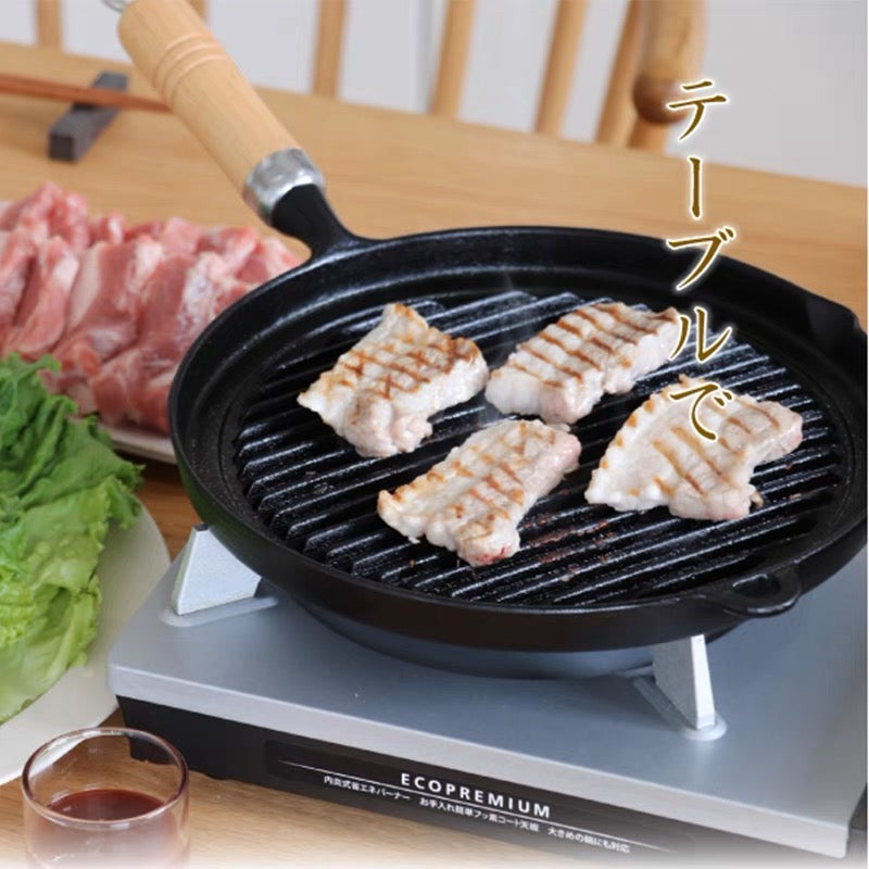 Iwachu Cast Iron Grill Pan