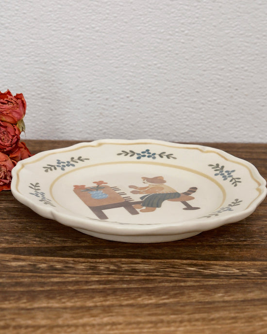 Artist 文鳥舎 19cm Round Plate