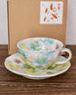 Yuzuriha Flower Coffee Cup set彩小花紋(Gift Box)