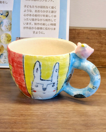 Japan Artist 竹内礼 Mug 250ml.