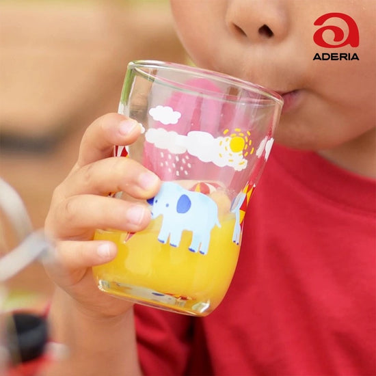 Aderia kids Glass Cup 185ml（Gift Box)
