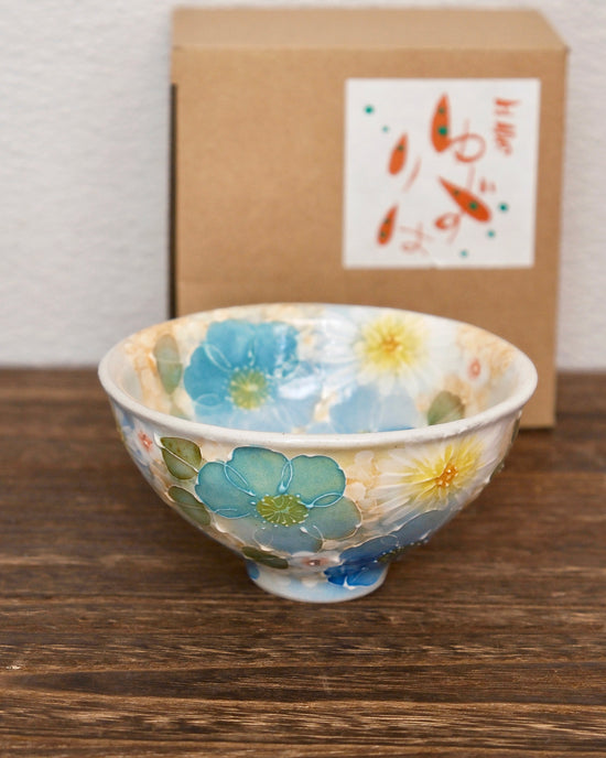 Yuzuriha NEW! Rice Bowl 釉彩青花(Gift Box)