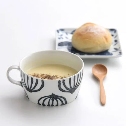 Hasami ware Steel Line Soup Cup Series