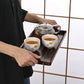 Yatsuyanagi Sakura Wood 43cm Tray w Handle(Gift Box)