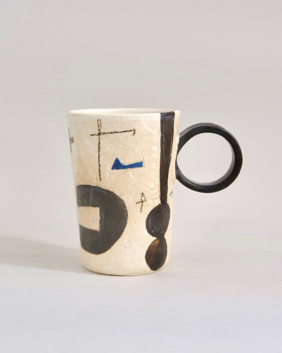 Artist 石丸和美 335ml Black Mug