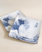 Japan 20.2cm Square Plate - Kanagawa
