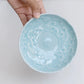 Arita Ware Blue Relief Flower Plate 15.4cm