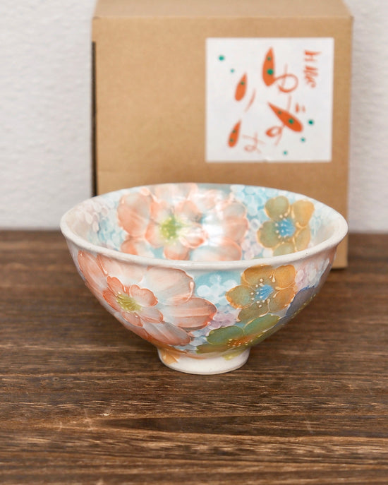 Yuzuriha NEW! Rice Bowl 色彩輪花(Gift Box)