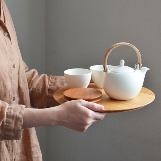 Japan SALIU 27cm Sakura Wooden Tray ONLY