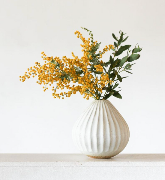 Shigaraki Handmade Flower Vase(Gift Box)