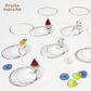 Japan CDF Fruits Glass Mug260ml(Gift Box)