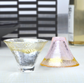 Toyo-Sasaki Fuji Golden Pair Sake Cups(Wooden Box)