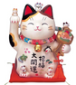 Japan Yakuho Fortune Cat LL/L (Gift Box)
