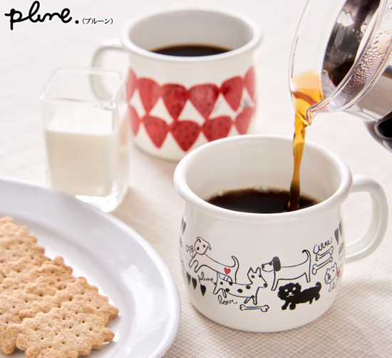 Japan Plune Mug 380ml(Gift Box)