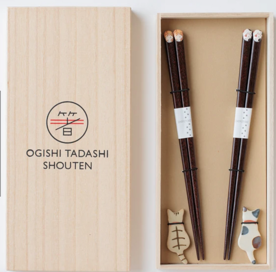 Japan Takumi Chopsticks Set with Holder(Wooden Box)