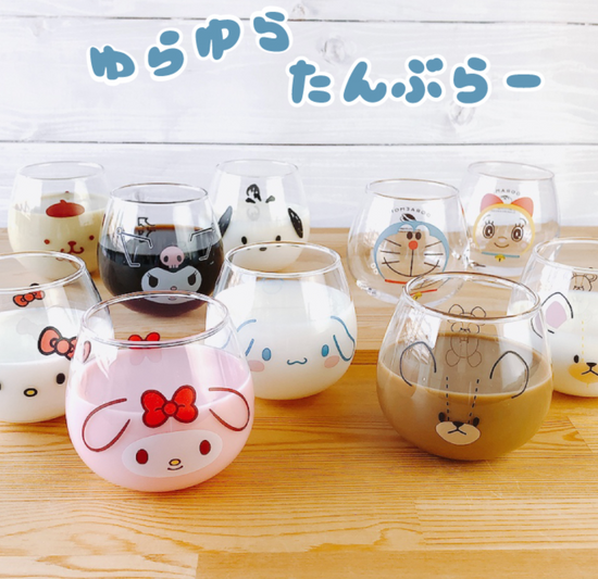 Hello Kitty with Friends Glass Milk Cup(Gift Box)