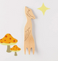 Japan Animal Wooden Spoon/Fork