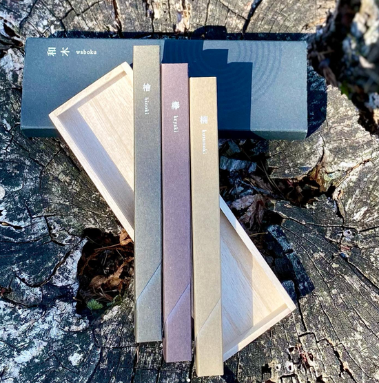 Kousaido Incense 和木 3sets（40g×2束）
