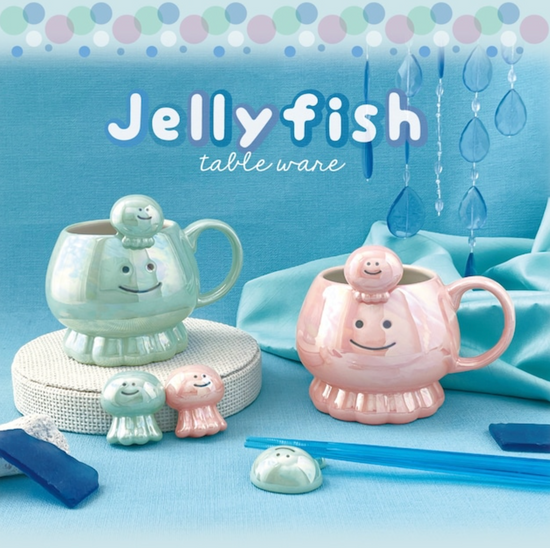 Decole Jellyfish Mug/Spoon( Gift Box)