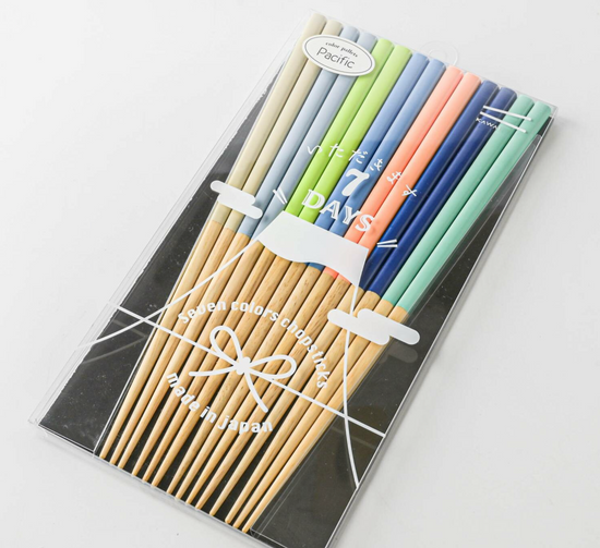 Japan Pacific 7 days 23cm Chopsticks Set(Gift Box)