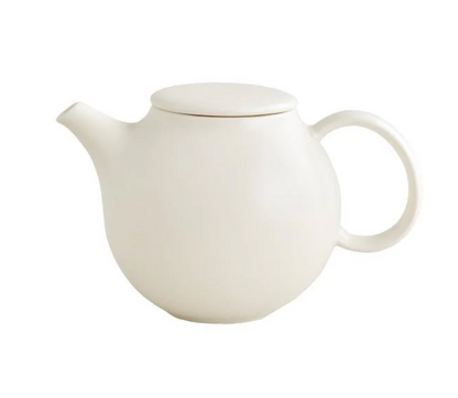 Kinto PEBBLE White Teapot500ml/Cup(Gift Box)