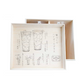 Toyo Sasaki Pair Glass Cup 435ml(Wooden Box)