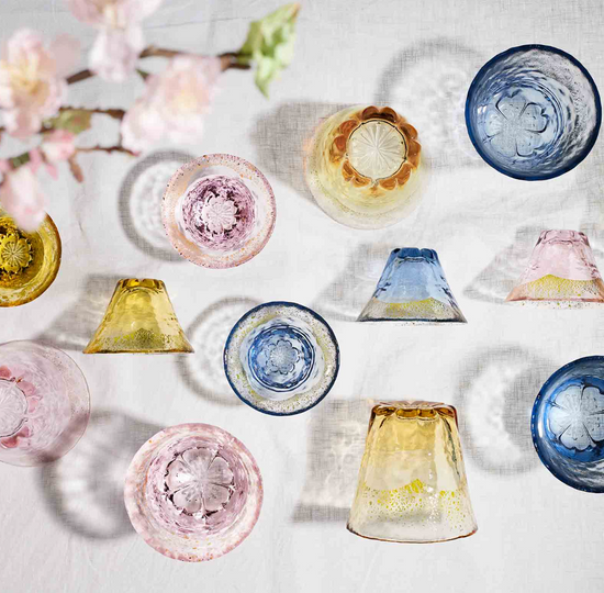 Toyo Sasaki Fuji Sakura Sake Cup(Gift Box)