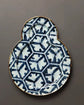 Arita Ware Hand Drawn Ginkgo Leaves L Plate (Gift Box)