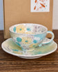 Yuzuriha NEW! Coffee Cup Set 緑彩花畑(Gift Box)
