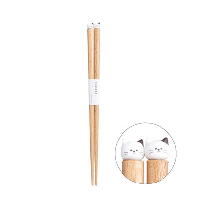Japan Coneco 22cm Kitty Chopsticks