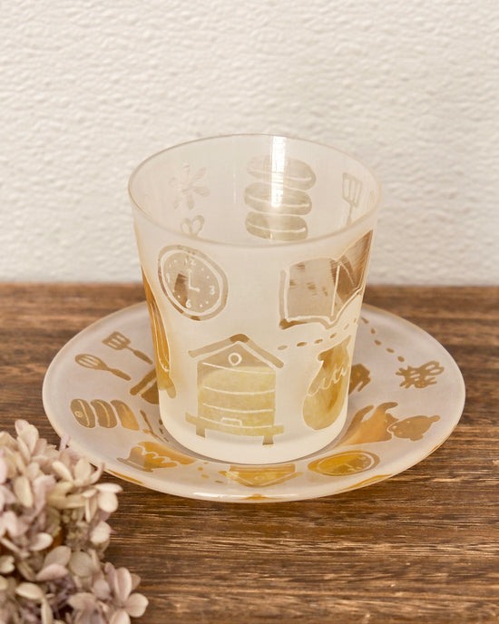 Artist 渡边 纱良 14cm Yellow Plate