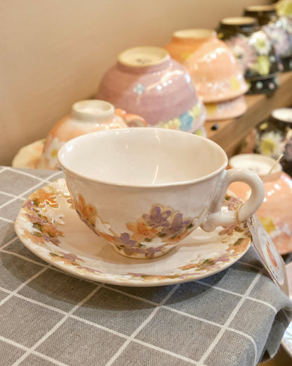 Seto ware Touji Gama Coffee Cup set(Gift Box)