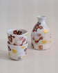 Yudachi Gama Red Bunny Sake bottle w cups（Gift Box）