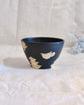 Artist 伊藤美穗 13cm Black Donburi Bowl