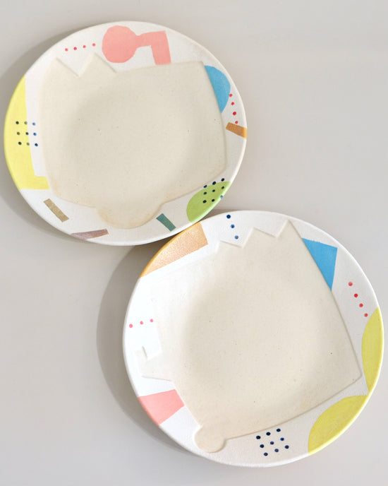 Artist 石丸和美 21.2cm Round Plate